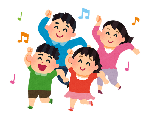 いらすとや みんなでダンス